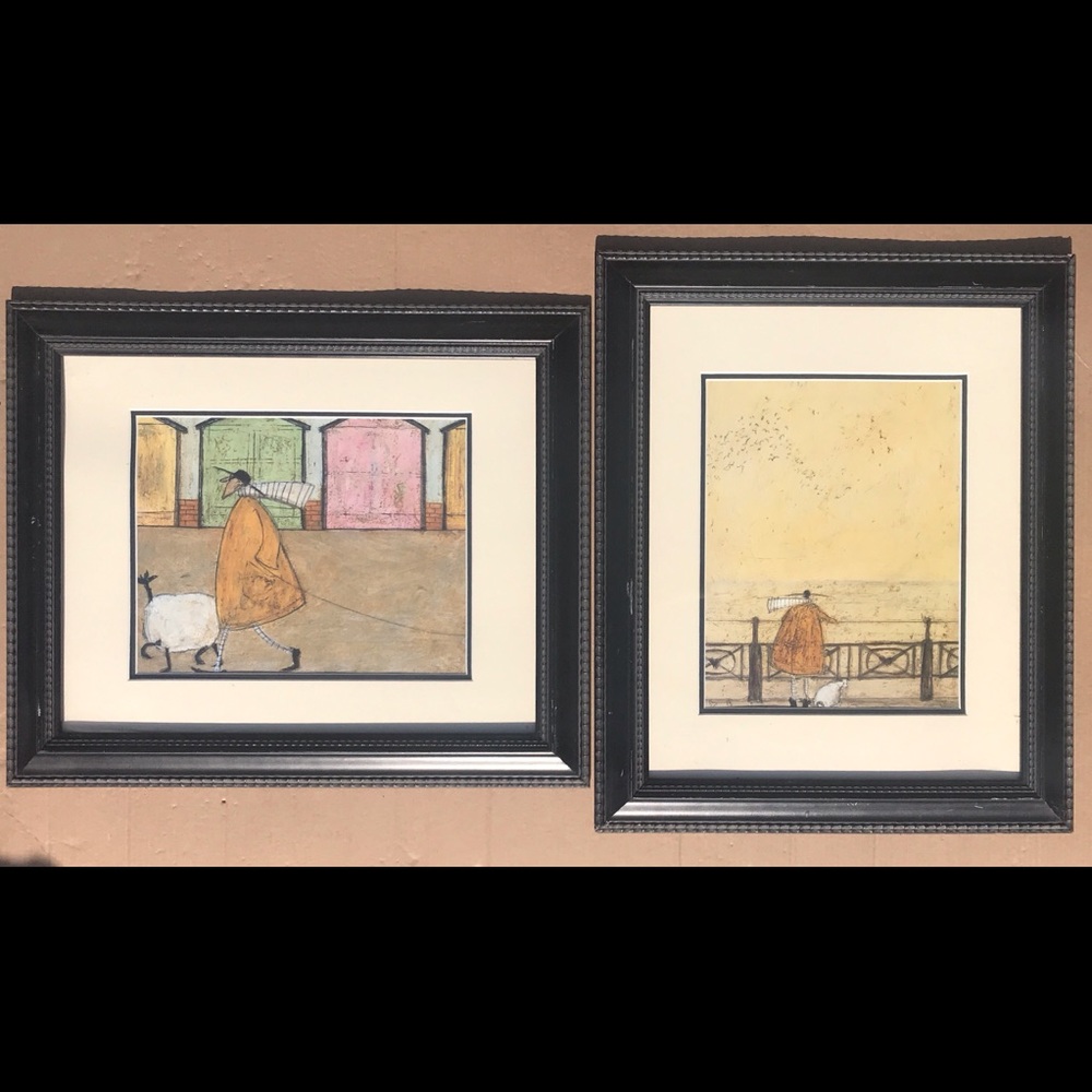 2 piece wall art